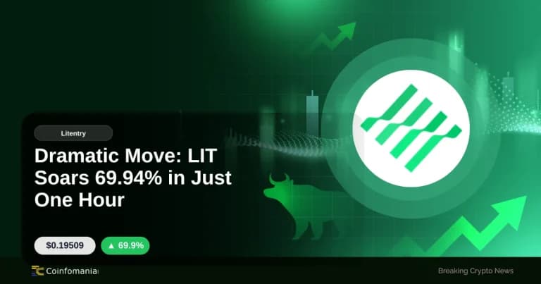 Dramatic Move: LIT Soars 69.94% in Just One Hour