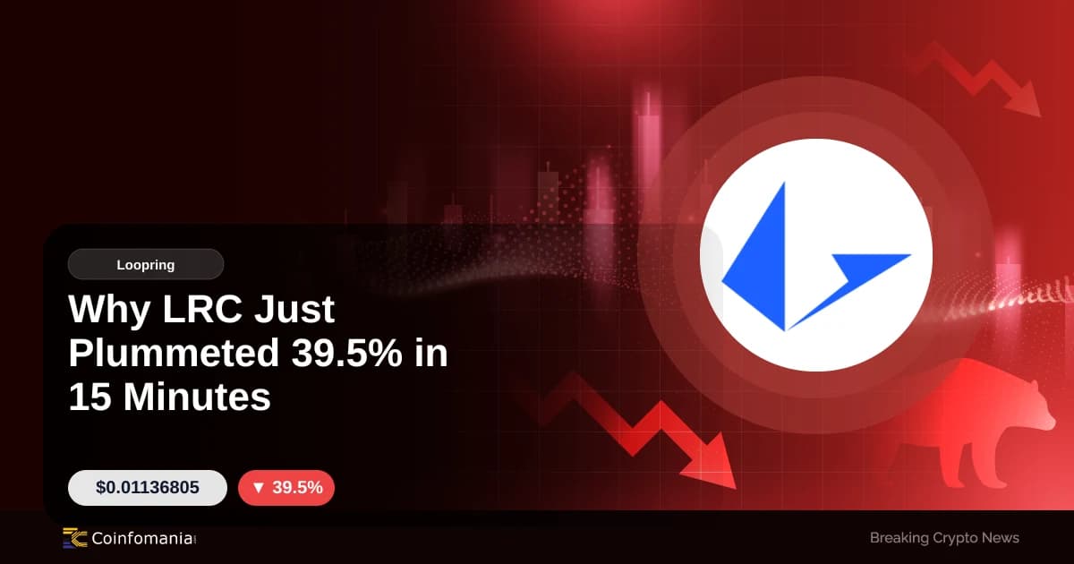 Why LRC Just Plummeted 39.5% in 15 Minutes