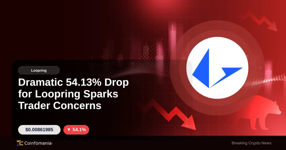 Dramatic 54.13% Drop for Loopring Sparks Trader Concerns