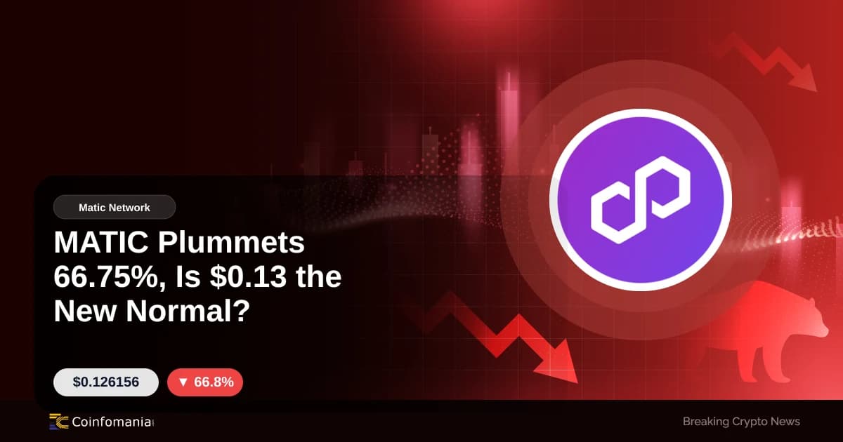 MATIC Plummets 66.75%, Is $0.13 the New Normal?
