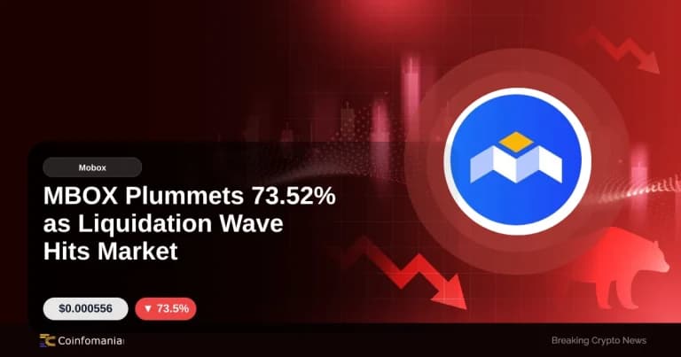MBOX Plummets 73.52% as Liquidation Wave Hits Market