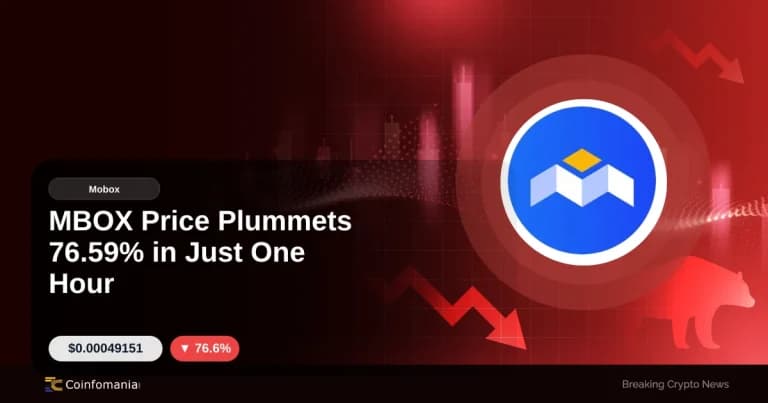 MBOX Price Plummets 76.59% in Just One Hour