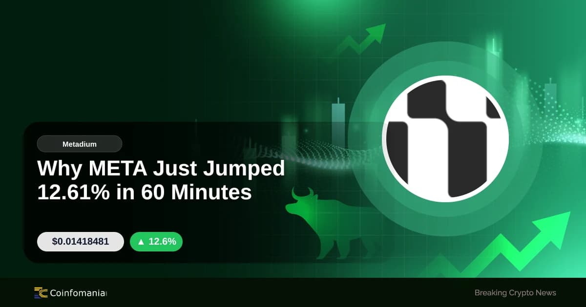 Why META Just Jumped 12.61% in 60 Minutes