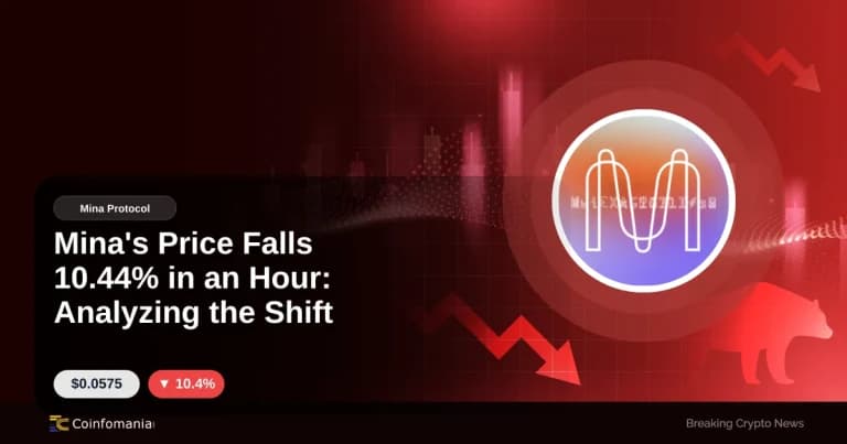 Mina’s Price Falls 10.44% in an Hour: Analyzing the Shift