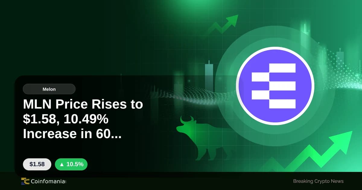 MLN Price Rises to $1.58, 10.49% Increase in 60 Minutes