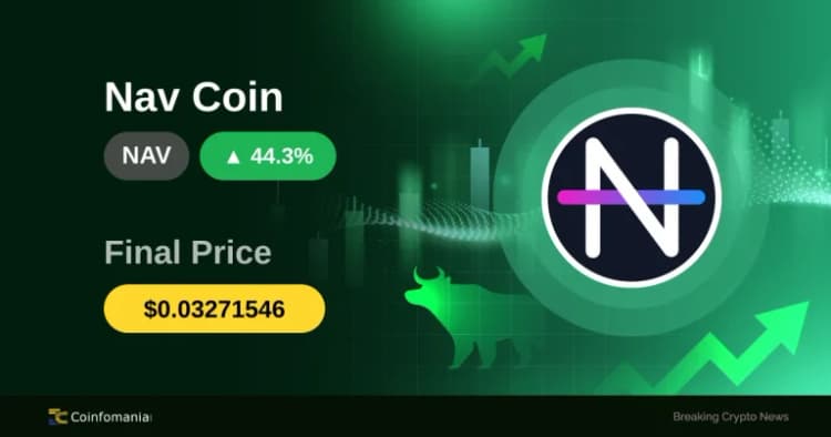 NAV Coin вырос на 44,25% — может ли это сигнализировать о смене тренда?