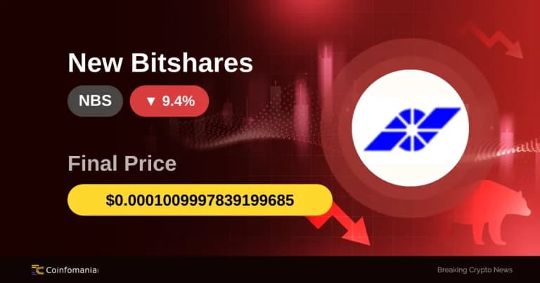 NBS Crashes 9.42% in Minutes — What’s Next for Traders?