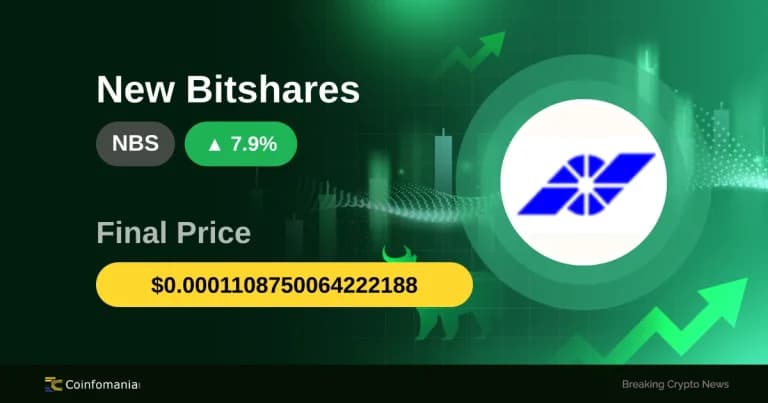 NBS Price Soars 7.92%: Traders React to Sudden Surge