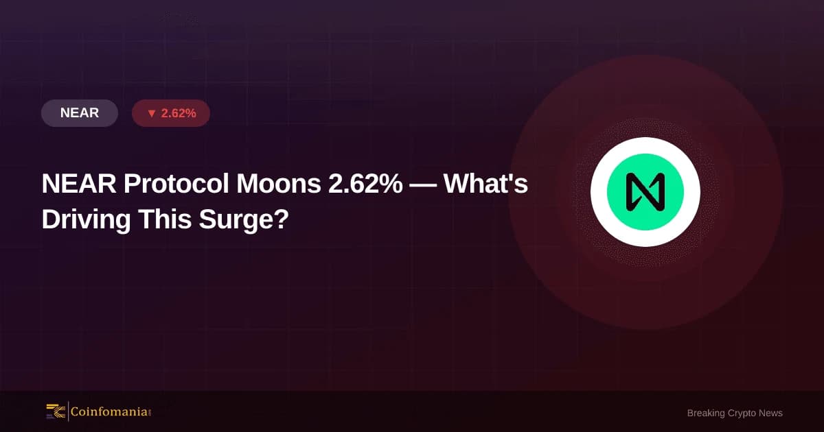 NEAR Protocol Moons 2.62% — What’s Driving This Surge?