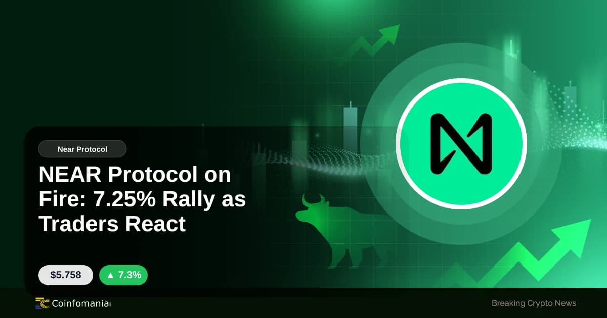 NEAR-Preis heute: 7,25% Rallye sorgt für Händlerreaktionen