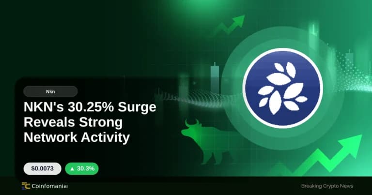 NKN’s 30.25% Surge Reveals Strong Network Activity