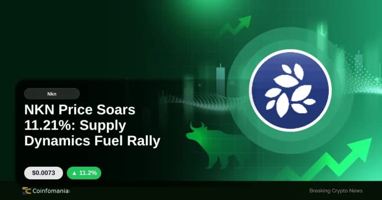 NKN Price Soars 11.21%: Supply Dynamics Fuel Rally