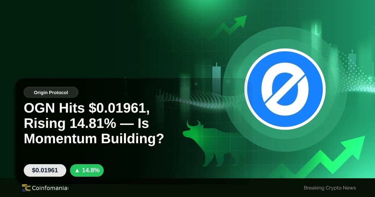 OGN Hits $0.01961, Rising 14.81% — Is Momentum Building?