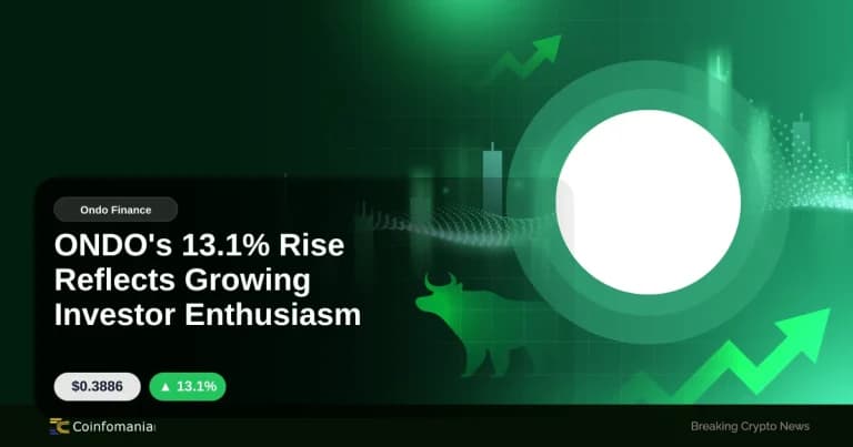 ONDO’s 13.1% Rise Reflects Growing Investor Enthusiasm