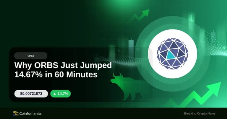 Why ORBS Just Jumped 14.67% in 60 Minutes
