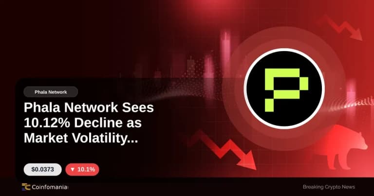 Phala Network Sees 10.12% Decline as Market Volatility Rises