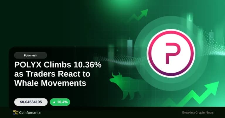 POLYX Climbs 10.36% as Traders React to Whale Movements