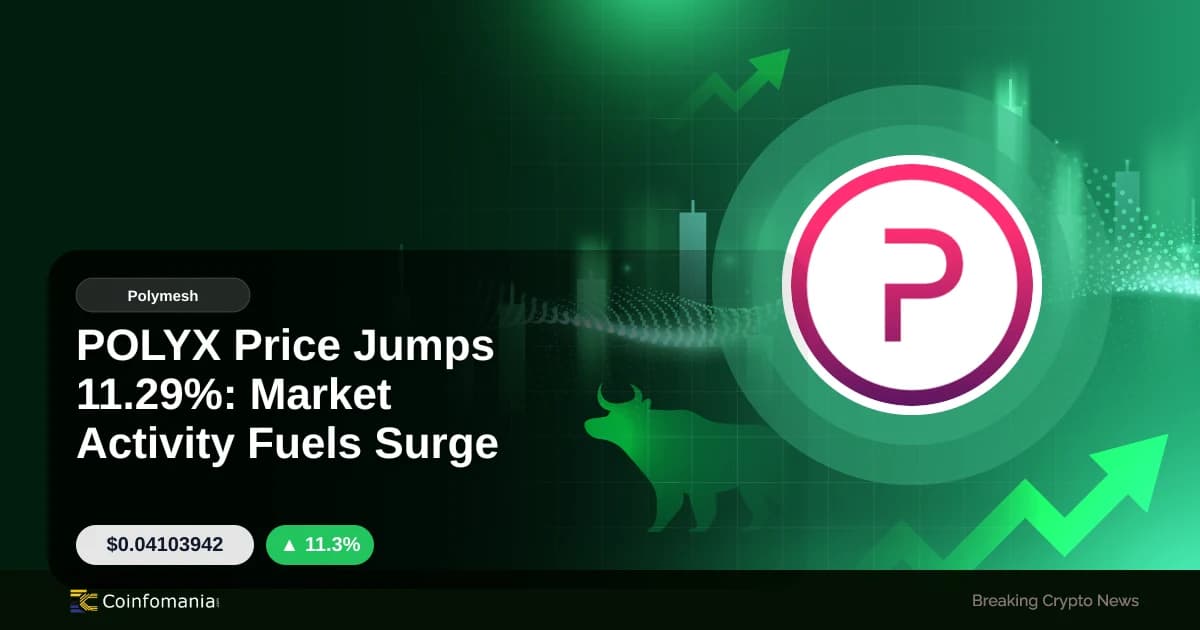POLYX Price Jumps 11.29%: Market Activity Fuels Surge