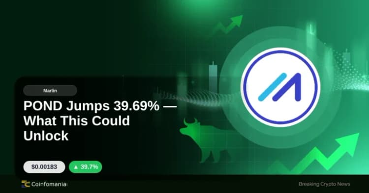 POND Jumps 39.69% Apa yang Bisa Terbuka