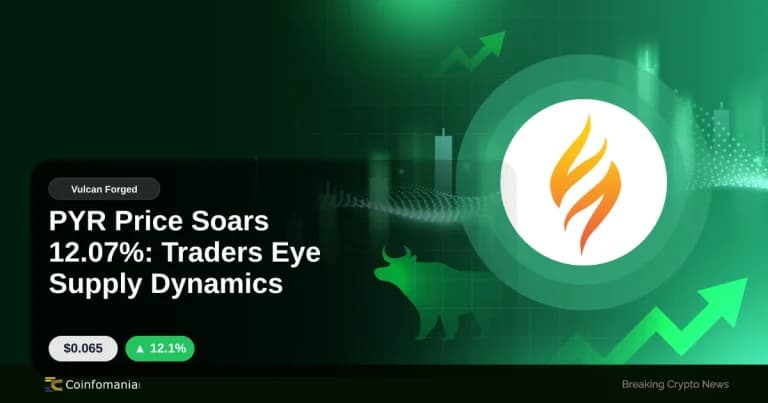 PYR Price Soars 12.07%: Traders Eye Supply Dynamics
