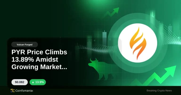 PYR Price Climbs 13.89% Amidst Growing Market Activity