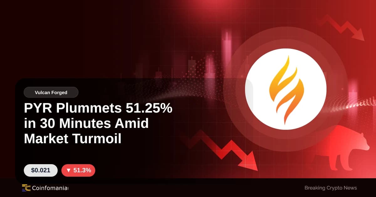 PYR crolla del 51,25% in 30 minuti tra le turbolenze