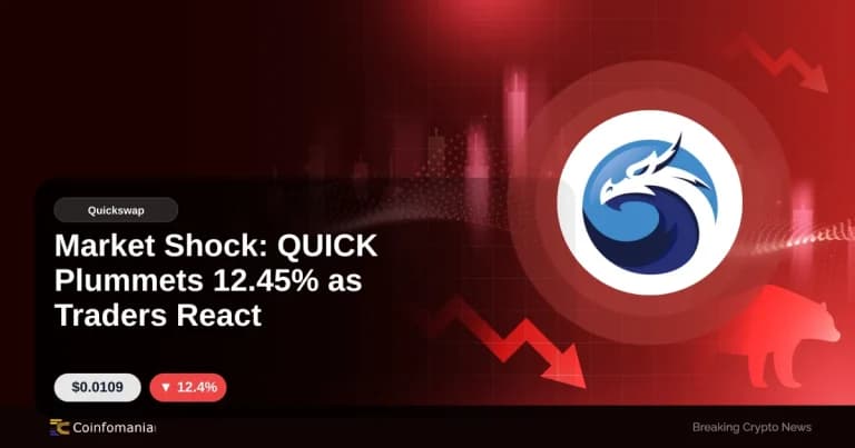 Market Shock: QUICK Plummets 12.45% as Traders React