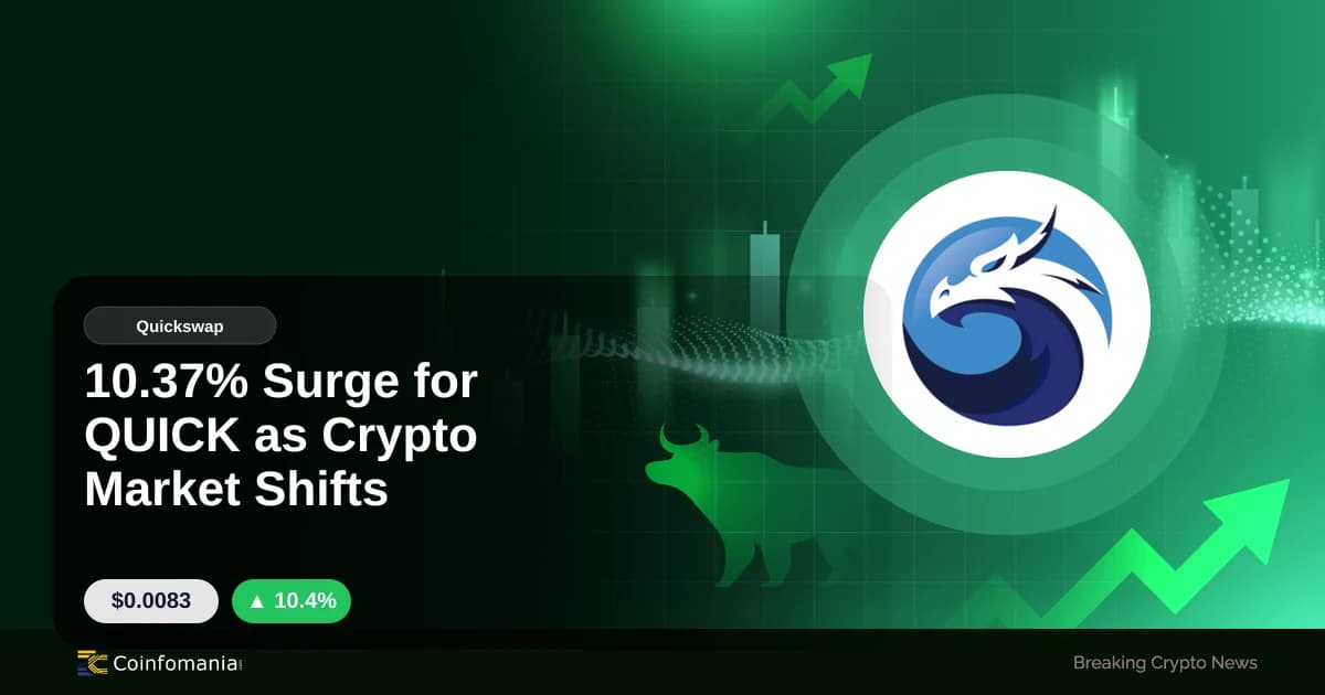 10.37% Surge for QUICK as Crypto Market Shifts