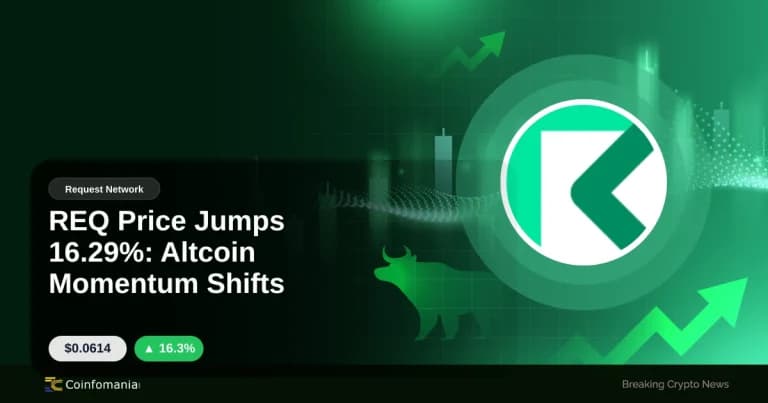 REQ Price Jumps 16.29%: Altcoin Momentum Shifts