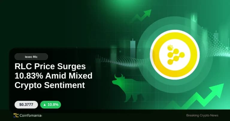 RLC Price Surges 10.83% Amid Mixed Crypto Sentiment