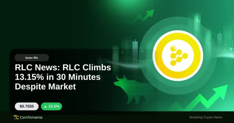 RLC News: RLC Climbs 13.15% in 30 Minutes Despite Market