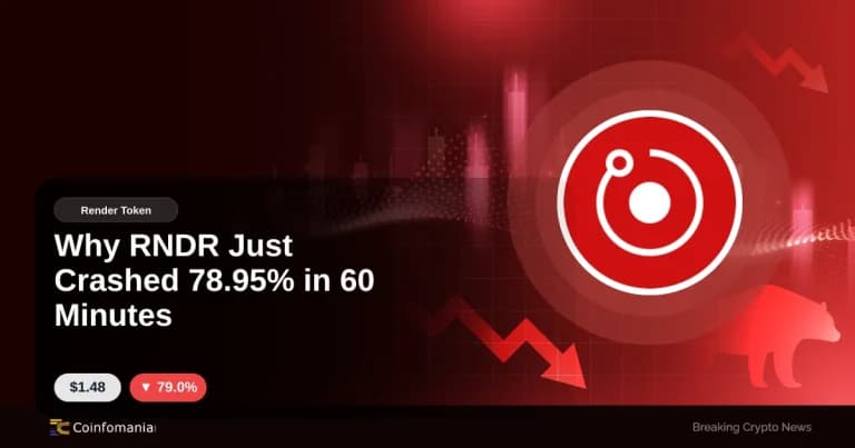 Why RNDR Just Crashed 78.95% in 60 Minutes
