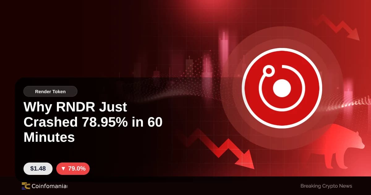 Why RNDR Just Crashed 78.95% in 60 Minutes