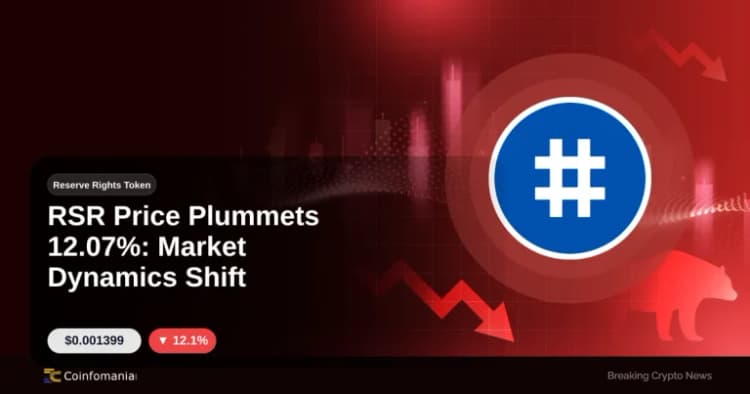 RSR Price Plummets 12.07%: Market Dynamics Shift