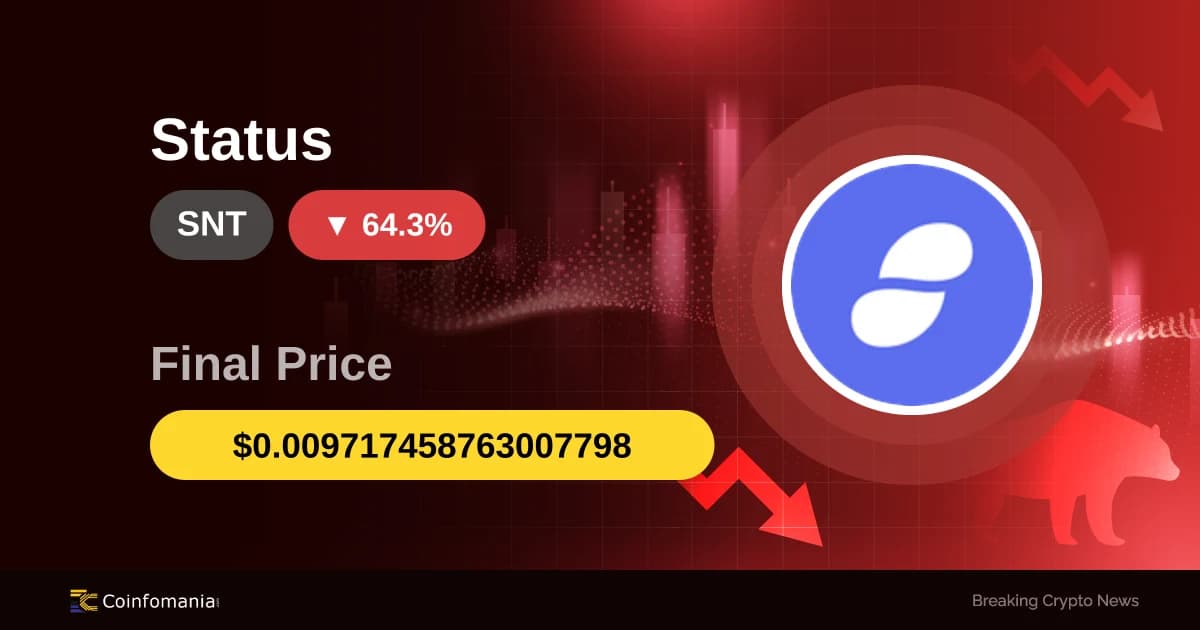 SNT Crashes 64% — What Pushed This Decline?