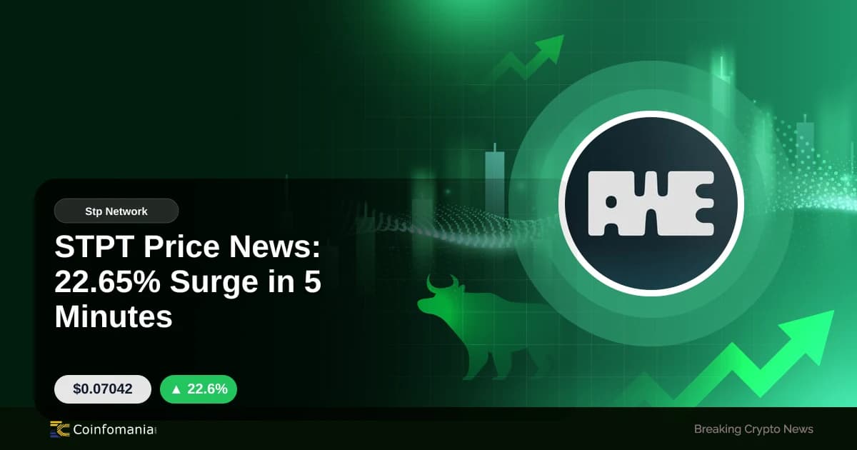STPT Price News: 22.65% Surge in 5 Minutes