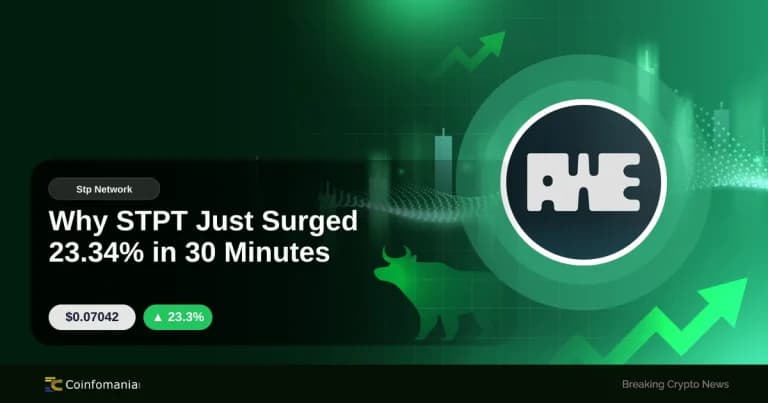 Why STPT Just Surged 23.34% in 30 Minutes
