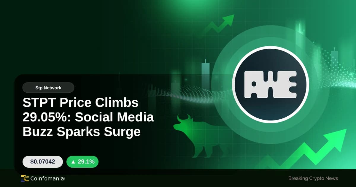 STPT Price Climbs 29.05%: Social Media Buzz Sparks Surge