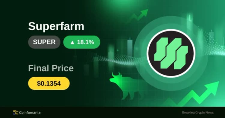 Цена SUPER взлетела на 18,15%: киты накапливают