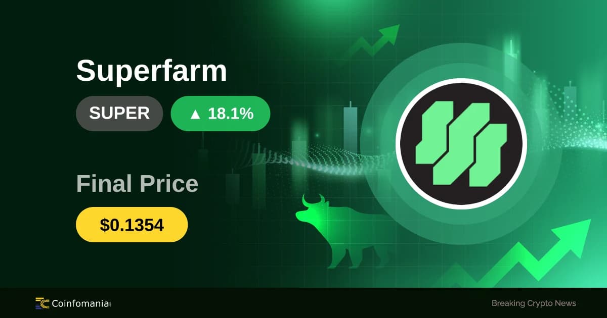 Цена SUPER взлетела на 18,15%: киты накапливают