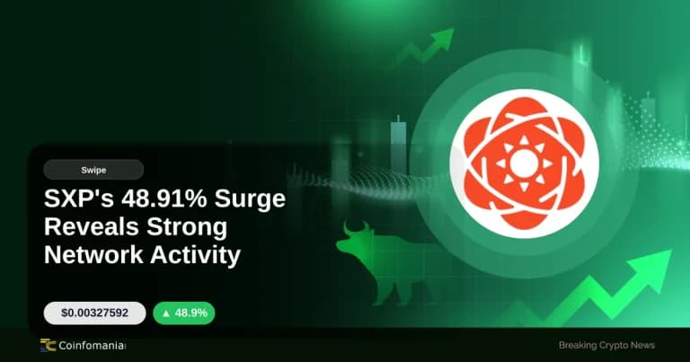 SXP’s 48.91% Surge Reveals Strong Network Activity