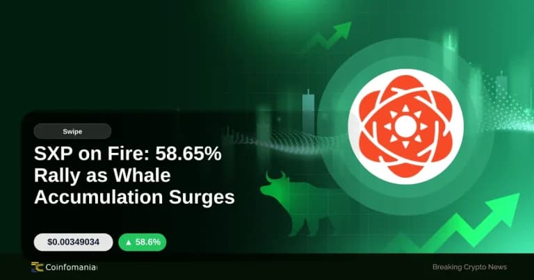 SXP on Fire: 58.65% Rally as Whale Accumulation Surges