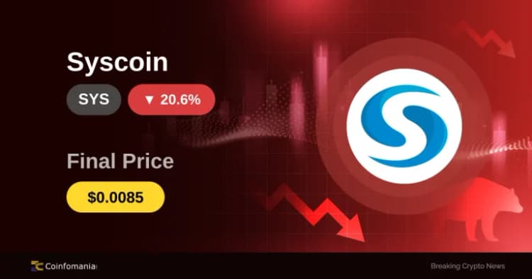 SYS en chute libre : une plongée de 20,63 % suscite des inquiétudes