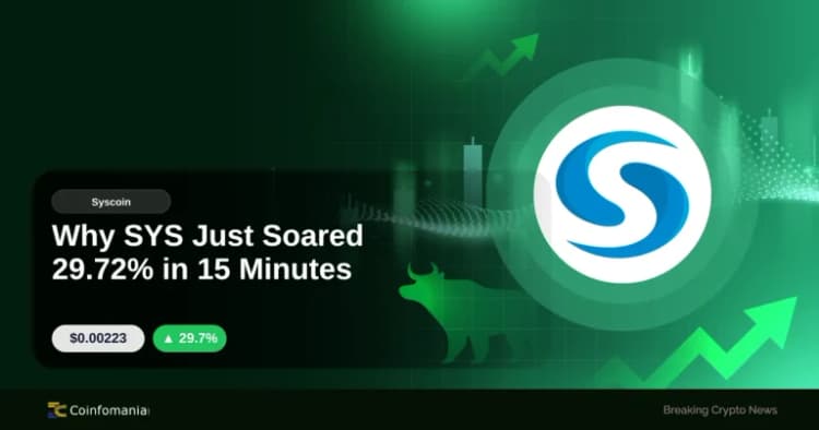 Why SYS Just Soared 29.72% in 15 Minutes
