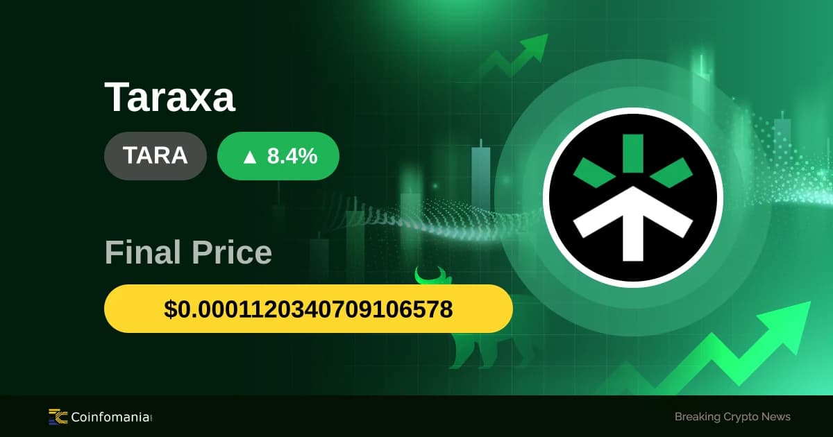 TARA Price Surges 11.84%: Traders React to Network Activity