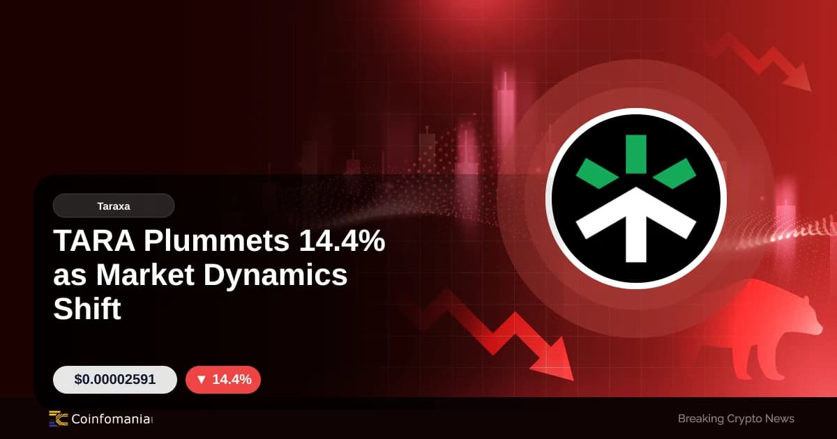 TARA Plummets 14.4% as Market Dynamics Shift