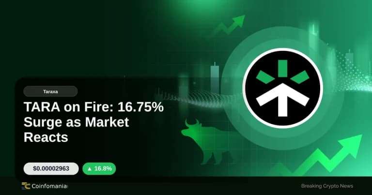 TARA on Fire: 16.75% Surge as Market Reacts