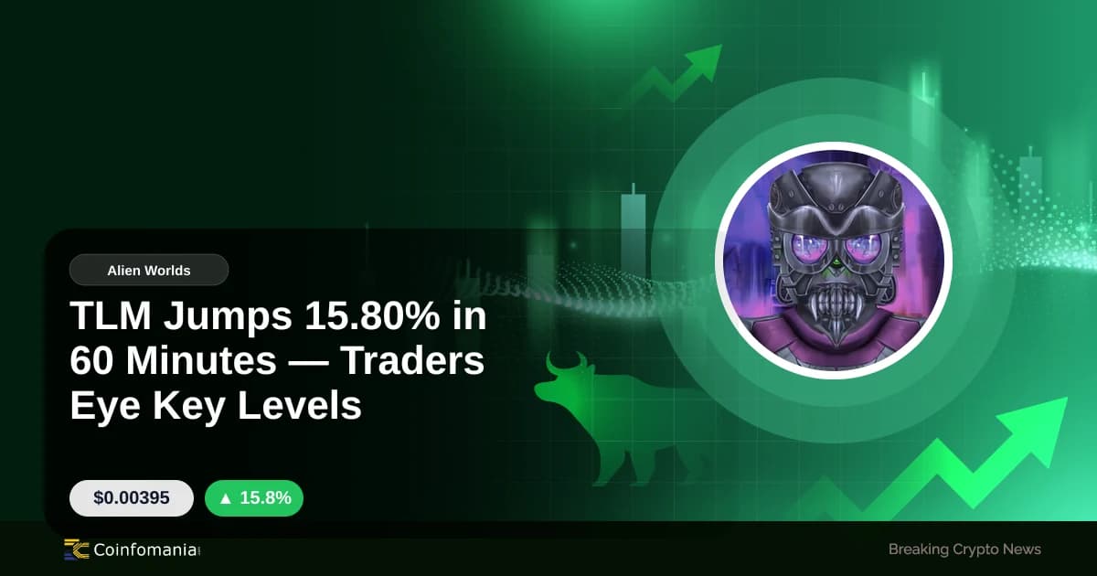 TLM salta 15.80% en 60 minutos Los comerciantes observan los niveles clave