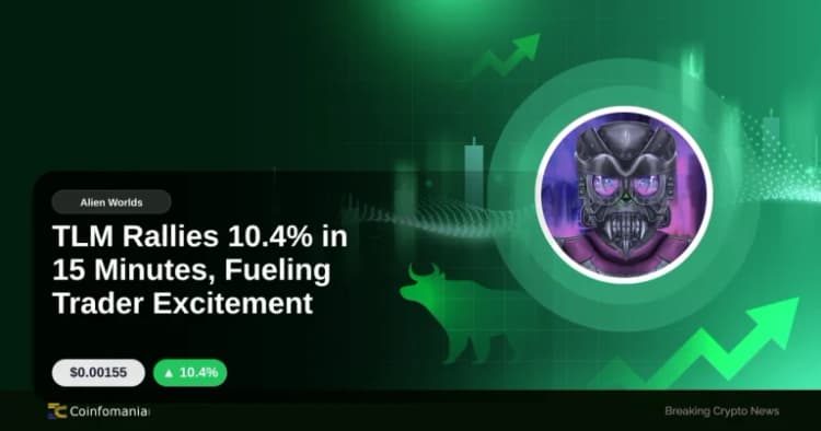 TLM giá hôm nay tăng 10,4% chỉ trong 15 phút, thu hút sự chú ý của trader