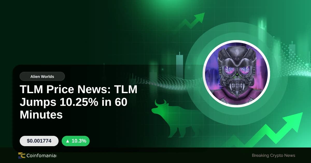 قفز سعر TLM بنسبة 10.25% خلال 60 دقيقة